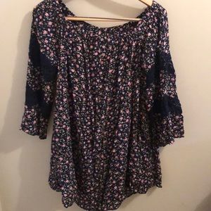Off Shoulder floral dress